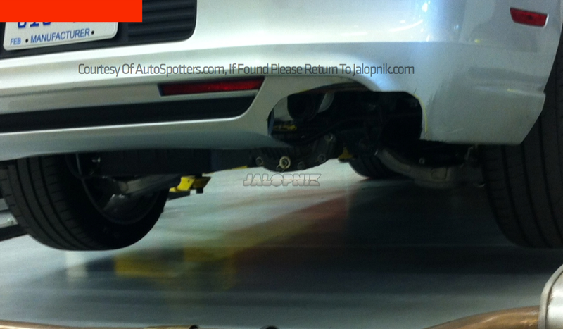 Illustration for article titled More Proof The 2015 Mustang Will Have An Independent Rear Suspension